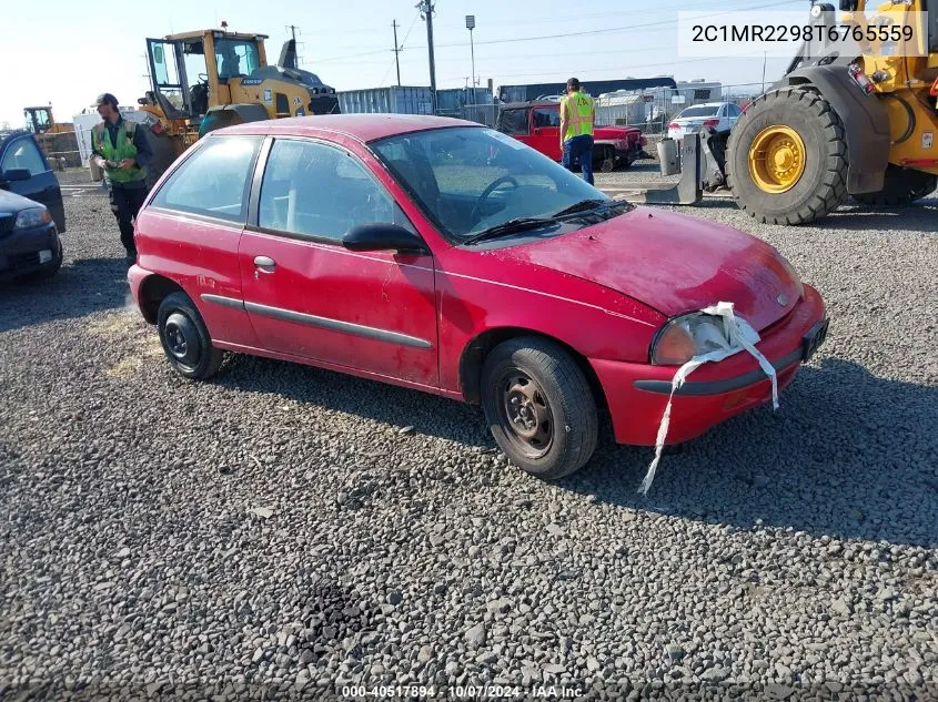 1996 Geo Metro Lsi VIN: 2C1MR2298T6765559 Lot: 40517894