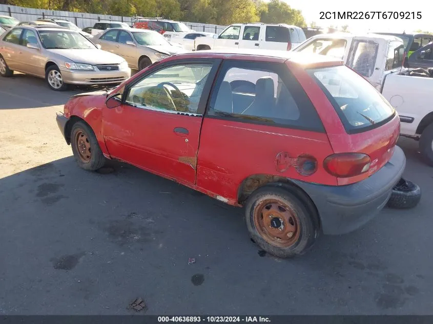 2C1MR2267T6709215 1996 Geo Metro Lsi