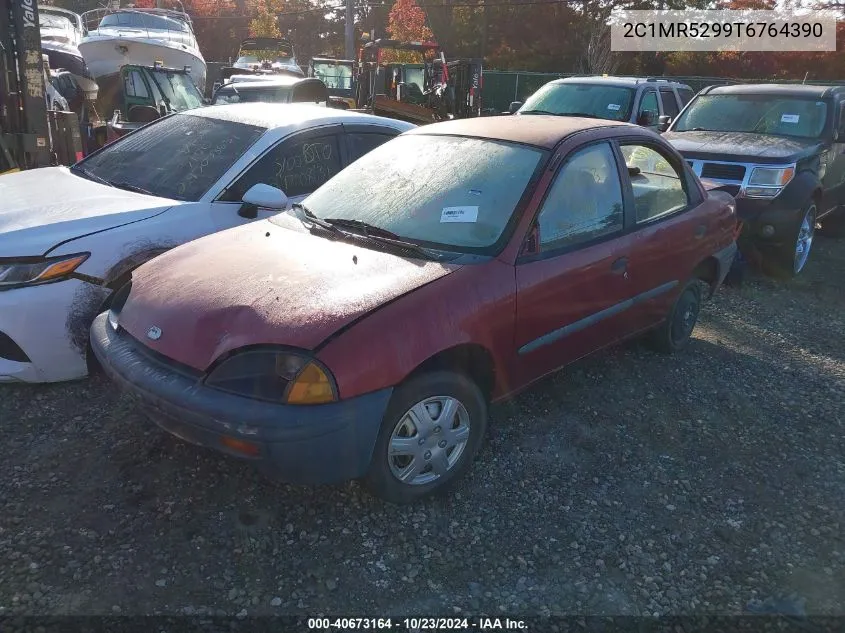 1996 Geo Metro Lsi VIN: 2C1MR5299T6764390 Lot: 40673164