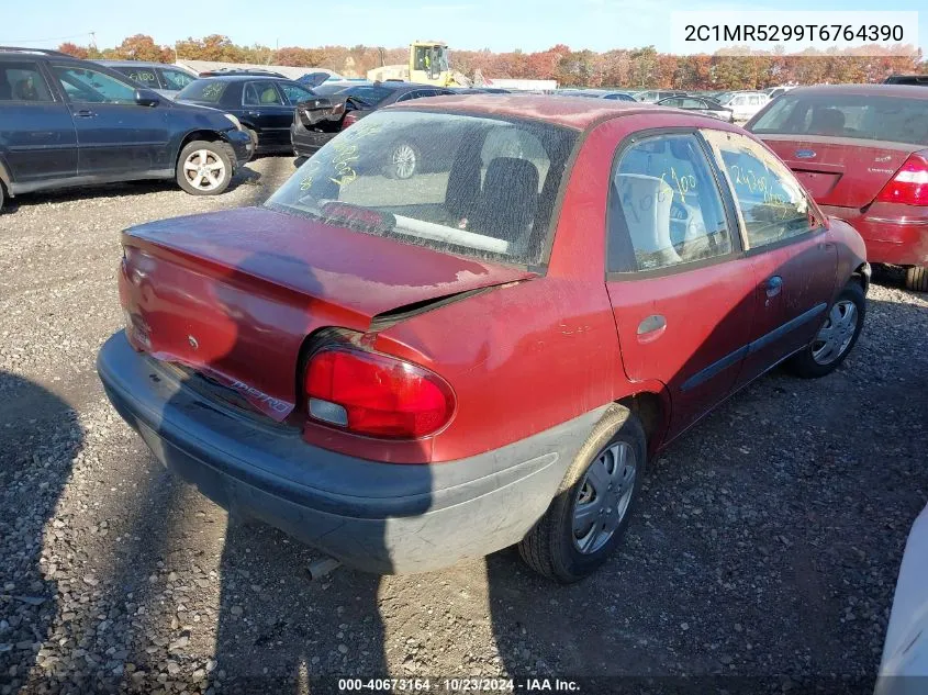 1996 Geo Metro Lsi VIN: 2C1MR5299T6764390 Lot: 40673164