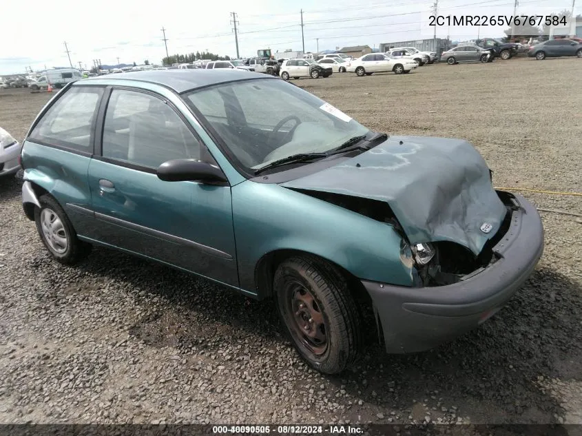 1997 Geo Metro VIN: 2C1MR2265V6767584 Lot: 40090505