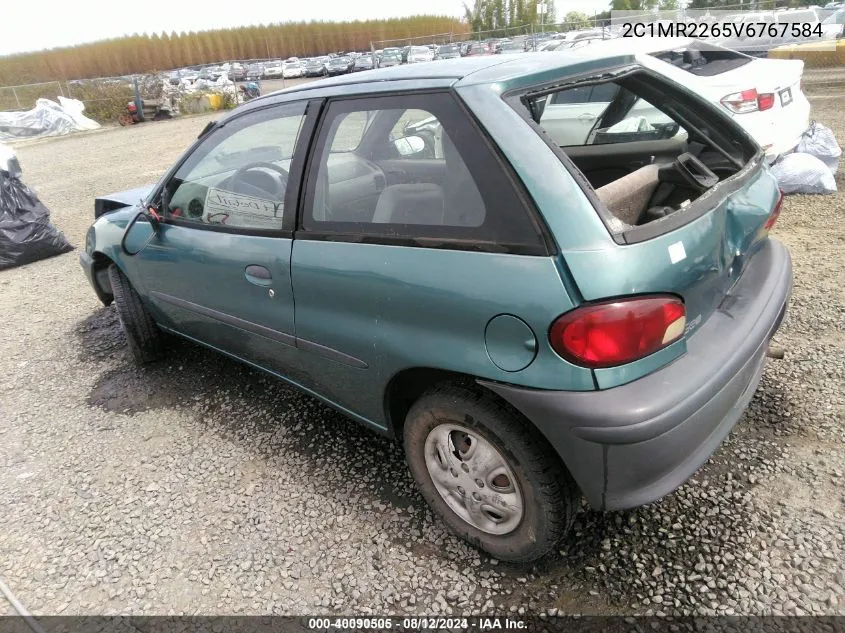 1997 Geo Metro VIN: 2C1MR2265V6767584 Lot: 40090505