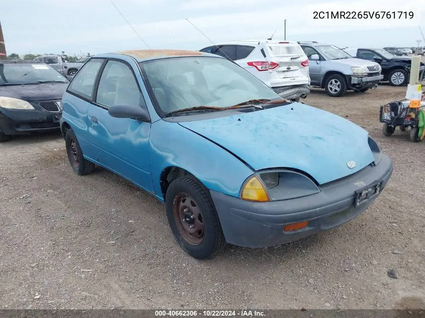 1997 Geo Metro VIN: 2C1MR2265V6761719 Lot: 40662306