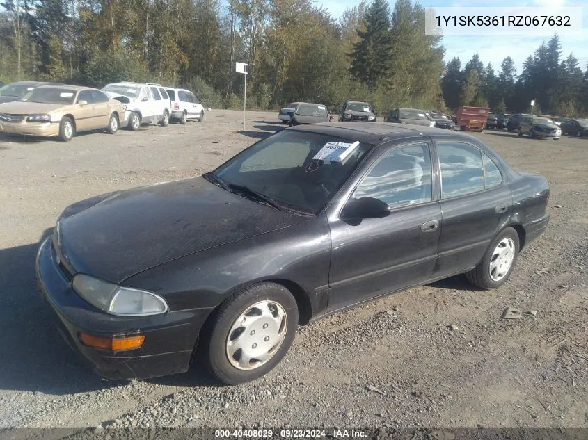 1994 Geo Prizm Lsi VIN: 1Y1SK5361RZ067632 Lot: 40408029