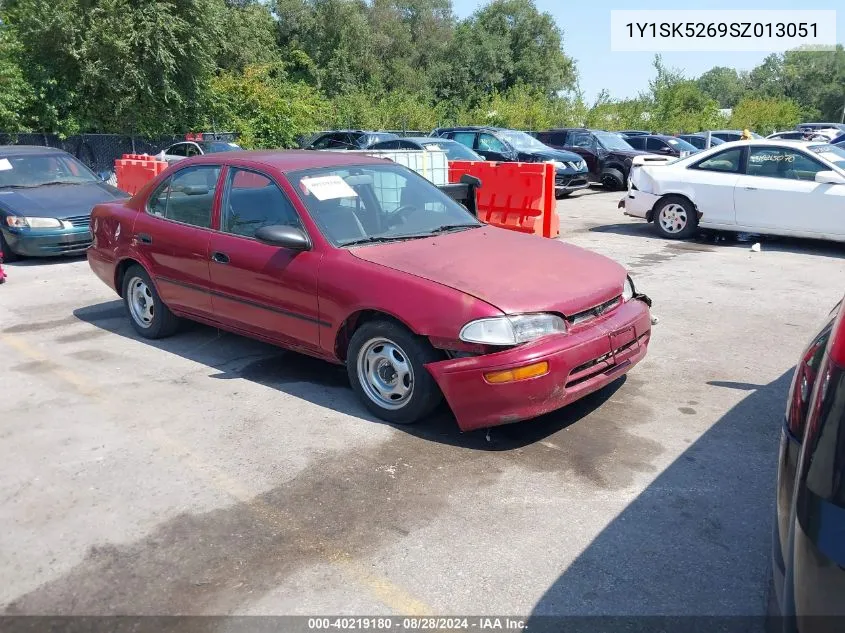 1995 Geo Prizm Lsi VIN: 1Y1SK5269SZ013051 Lot: 40219180