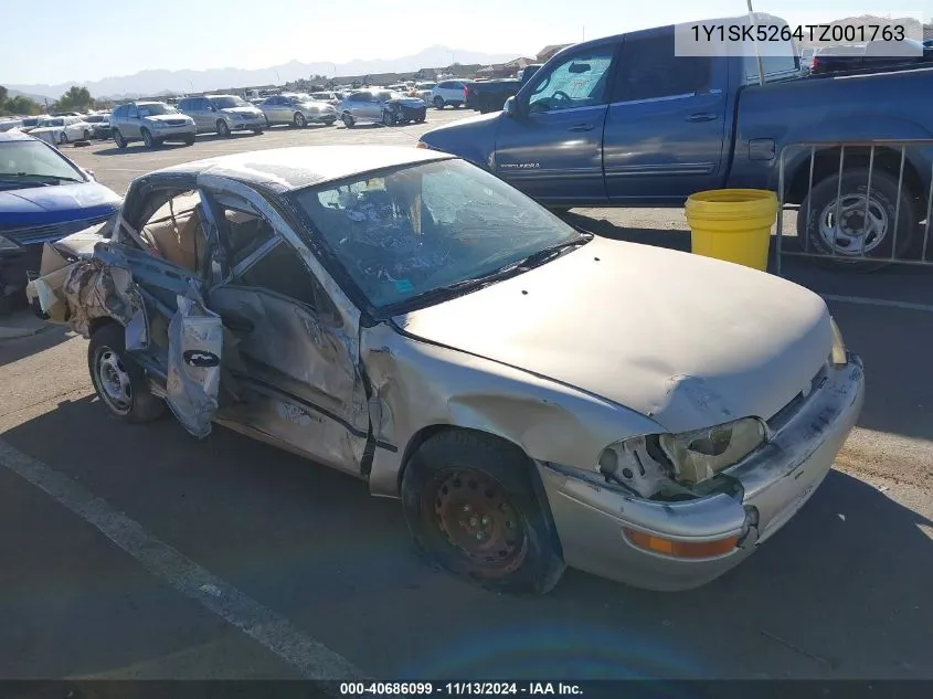 1996 Geo Prizm Lsi VIN: 1Y1SK5264TZ001763 Lot: 40686099