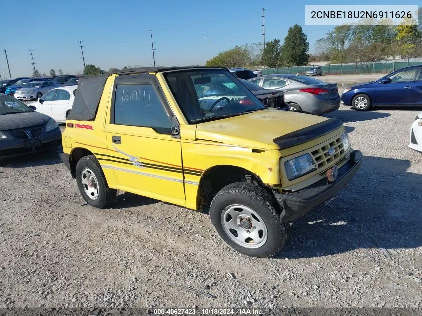 2CNBE18U2N6911626 1992 Geo Tracker