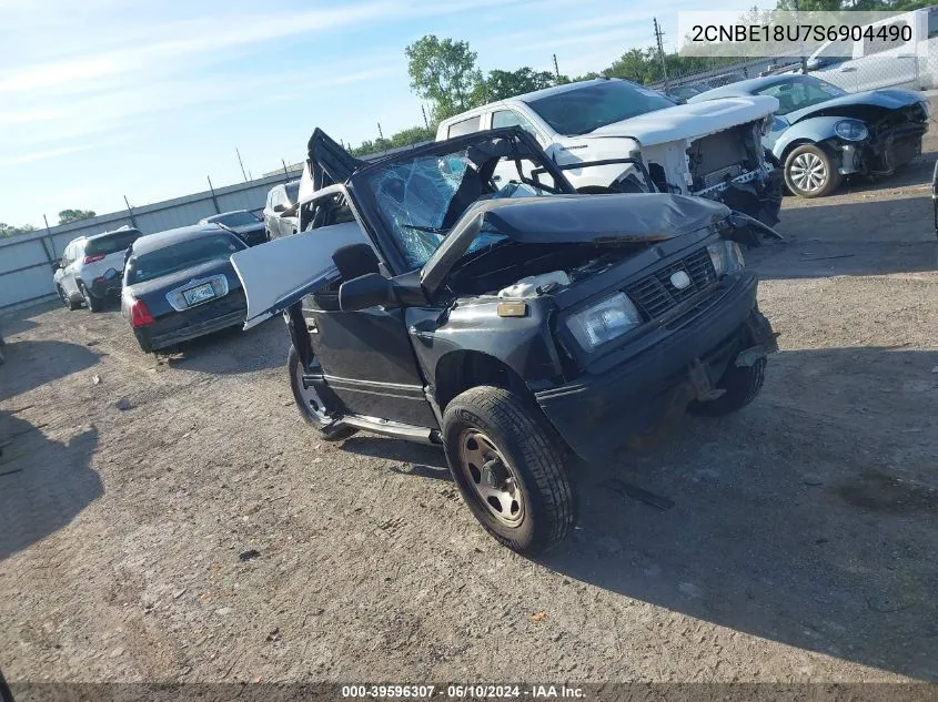 1995 Geo Tracker VIN: 2CNBE18U7S6904490 Lot: 39596307