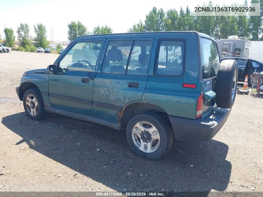 1996 Geo Tracker VIN: 2CNBJ1363T6902936 Lot: 40175960