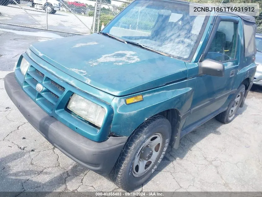 1996 Geo Tracker VIN: 2CNBJ1861T6931912 Lot: 40355483