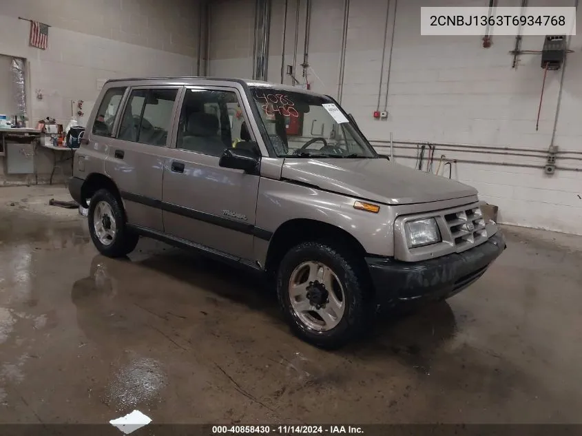 1996 Geo Tracker VIN: 2CNBJ1363T6934768 Lot: 40858430