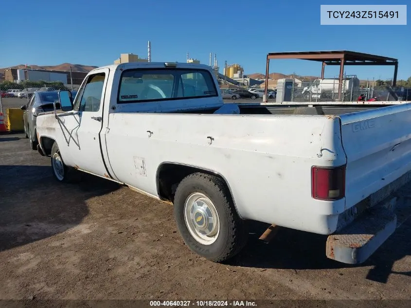 1974 GMC Pickup VIN: TCY243Z515491 Lot: 40640327