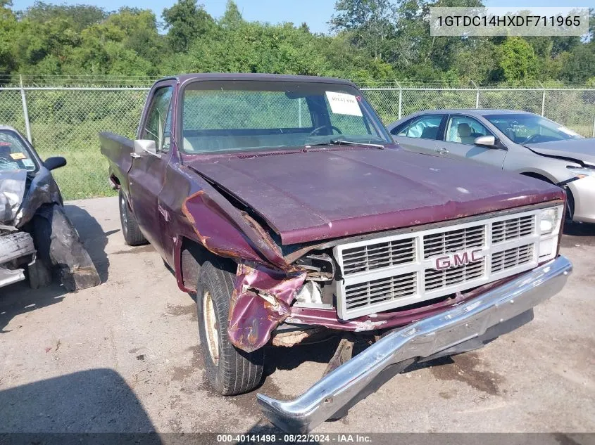 1983 GMC C1500 VIN: 1GTDC14HXDF711965 Lot: 40141498