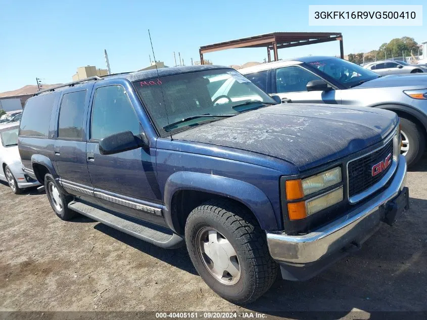 1997 GMC Suburban 1500 Sl VIN: 3GKFK16R9VG500410 Lot: 40405151