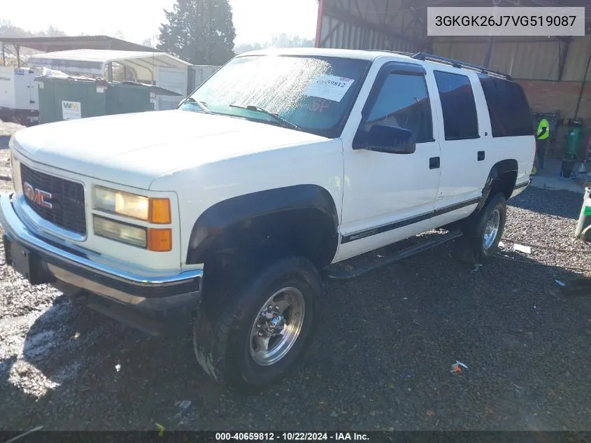 1997 GMC Suburban 2500 Sl VIN: 3GKGK26J7VG519087 Lot: 40659812