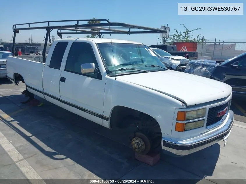 1998 GMC Sierra 2500 Sl VIN: 1GTGC29R3WE530767 Lot: 40180759