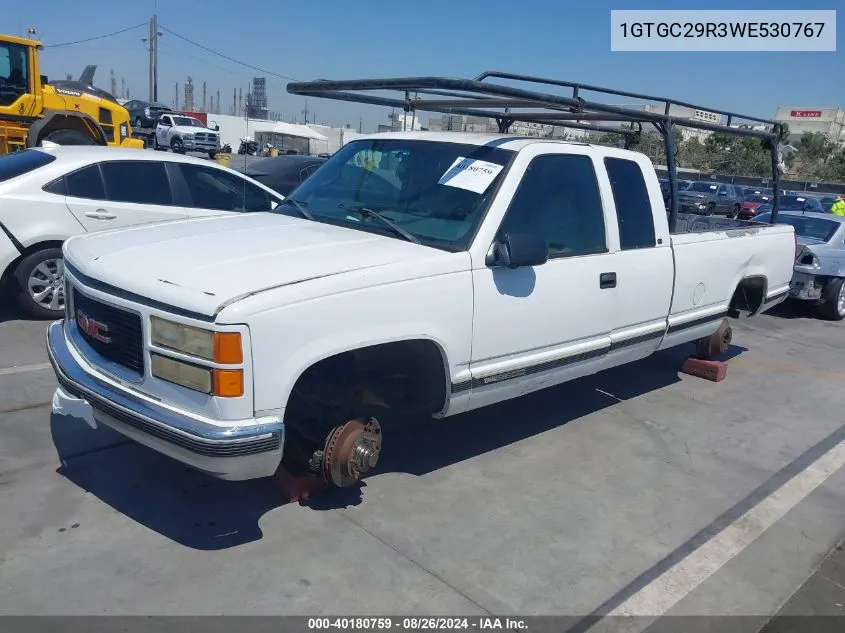 1998 GMC Sierra 2500 Sl VIN: 1GTGC29R3WE530767 Lot: 40180759