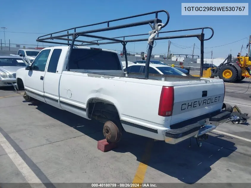 1998 GMC Sierra 2500 Sl VIN: 1GTGC29R3WE530767 Lot: 40180759