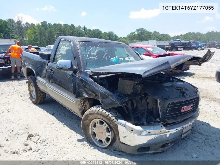 2000 GMC Sierra 1500 Sle VIN: 1GTEK14T6YZ177055 Lot: 40018412