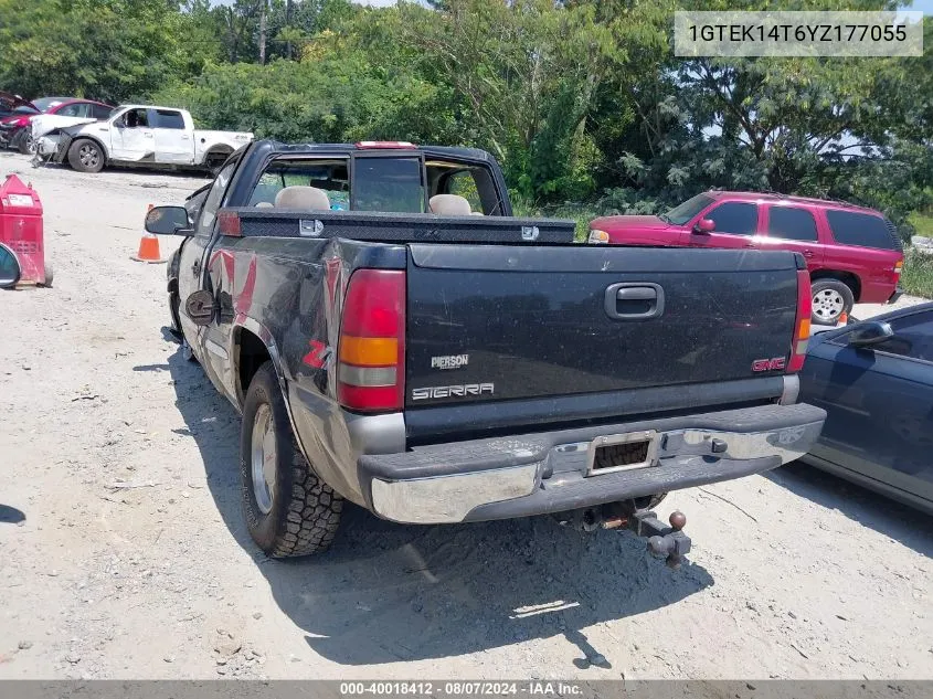 2000 GMC Sierra 1500 Sle VIN: 1GTEK14T6YZ177055 Lot: 40018412