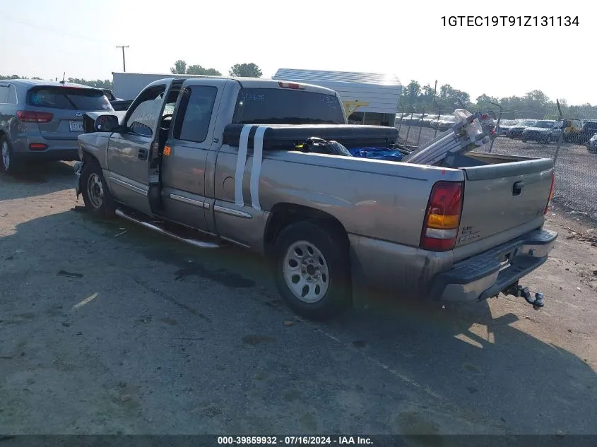 1GTEC19T91Z131134 2001 GMC Sierra 1500 Sle