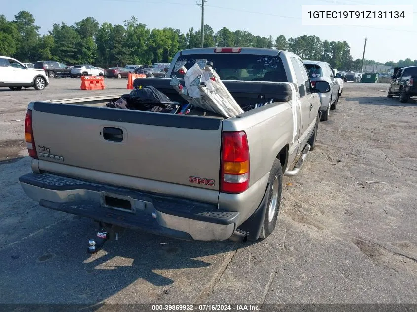 1GTEC19T91Z131134 2001 GMC Sierra 1500 Sle