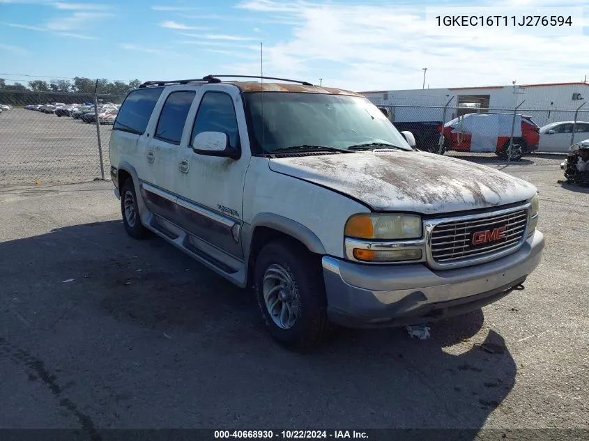 2001 GMC Yukon Xl 1500 Slt VIN: 1GKEC16T11J276594 Lot: 40668930