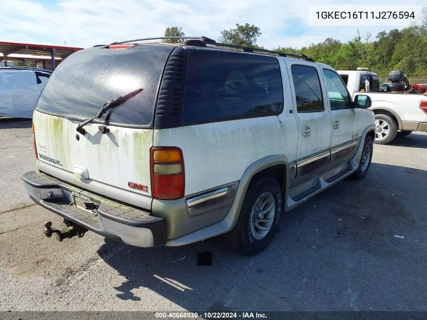 2001 GMC Yukon Xl 1500 Slt VIN: 1GKEC16T11J276594 Lot: 40668930