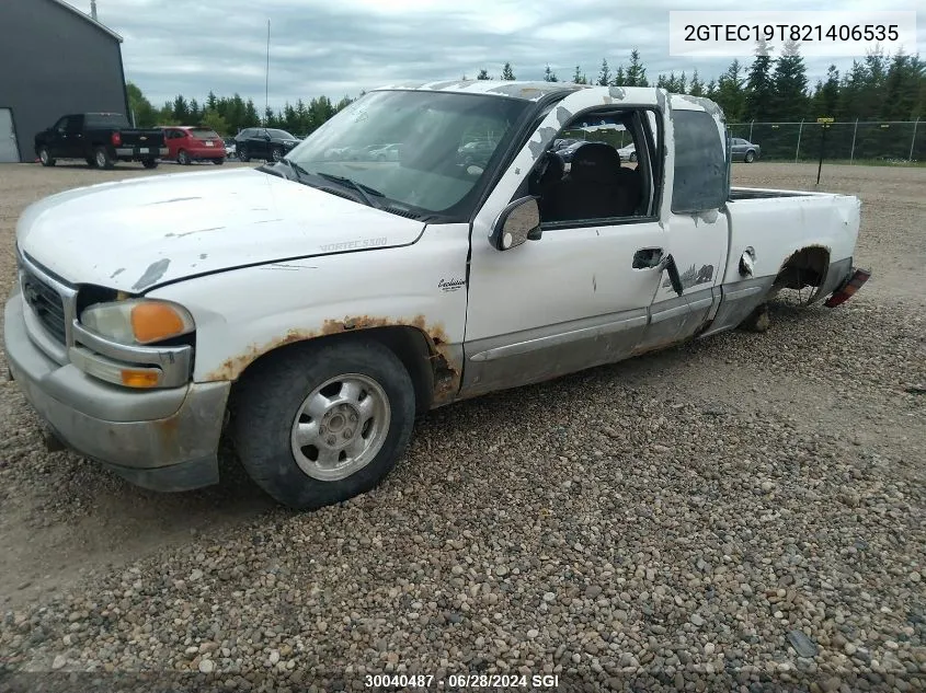 2002 GMC New Sierra C1500 VIN: 2GTEC19T821406535 Lot: 30040487