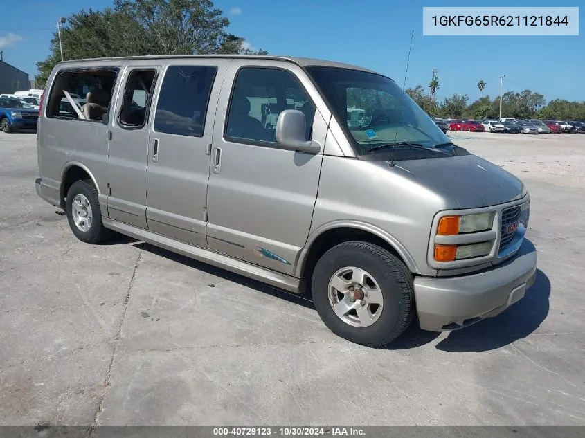 1GKFG65R621121844 2002 GMC Savana Slt