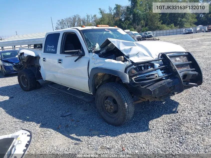 2003 GMC Sierra 3500 VIN: 1GTJK33163F132010 Lot: 40489004