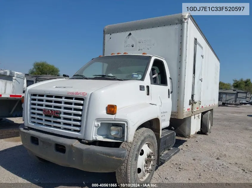 2003 GMC Tc7500 VIN: 1GDJ7E1C33F520597 Lot: 40561865