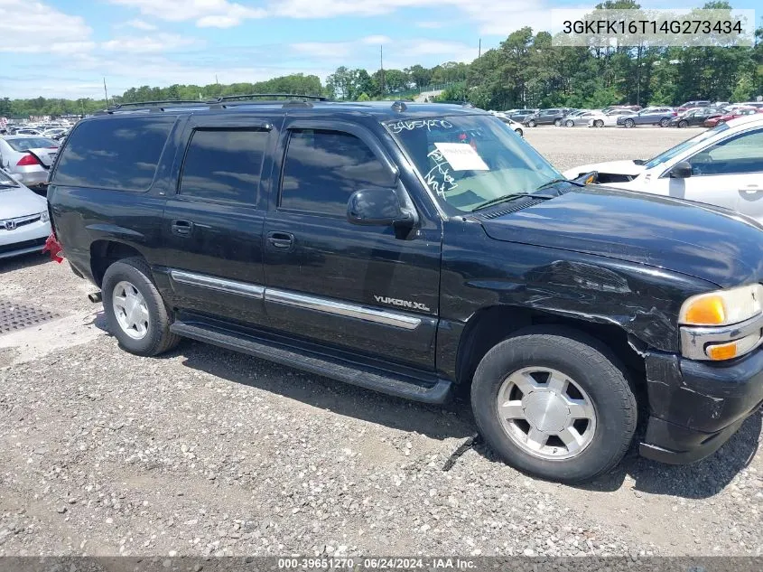 2004 GMC Yukon Xl 1500 Slt VIN: 3GKFK16T14G273434 Lot: 39651270