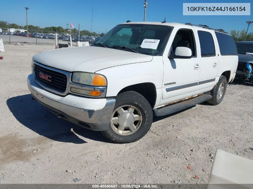 2004 GMC Yukon Xl 1500 Slt VIN: 1GKFK16Z44J166154 Lot: 40540687