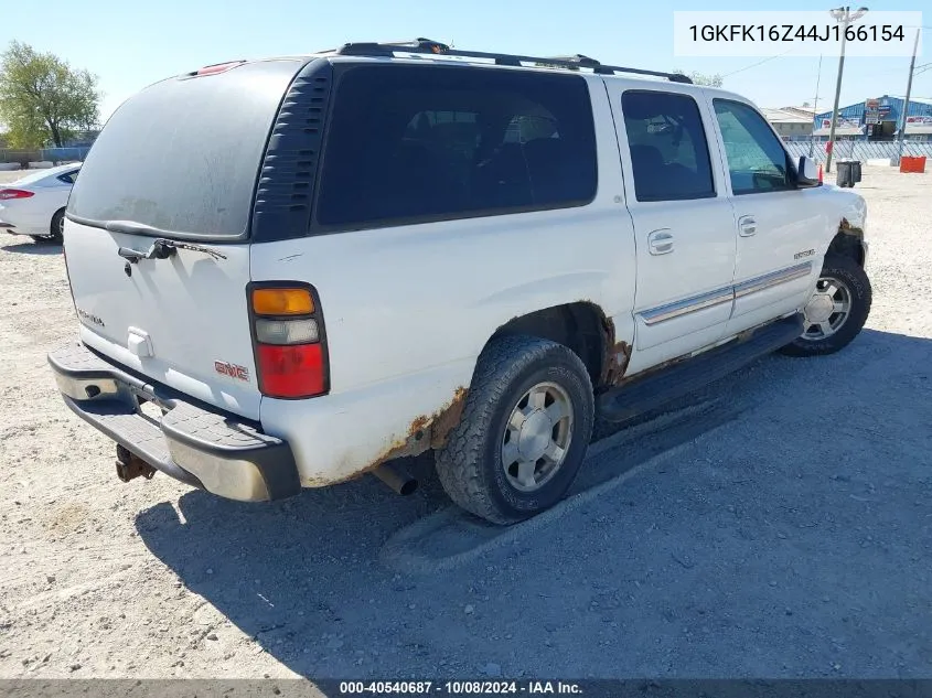 2004 GMC Yukon Xl 1500 Slt VIN: 1GKFK16Z44J166154 Lot: 40540687