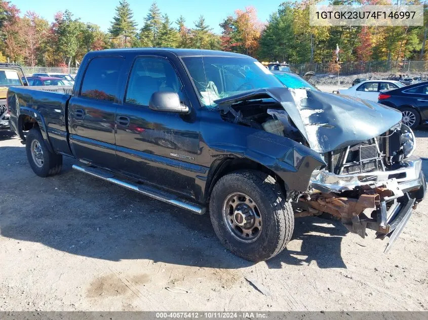 2004 GMC Sierra 2500 K2500 Crew Cab VIN: 1GTGK23U74F146997 Lot: 40575412