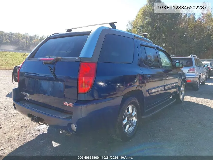 2004 GMC Envoy Xuv Slt VIN: 1GKET12S846202237 Lot: 40638860