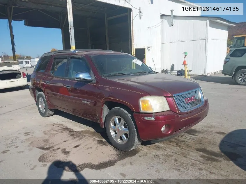 2004 GMC Envoy Xuv Sle VIN: 1GKET12S146174135 Lot: 40662195