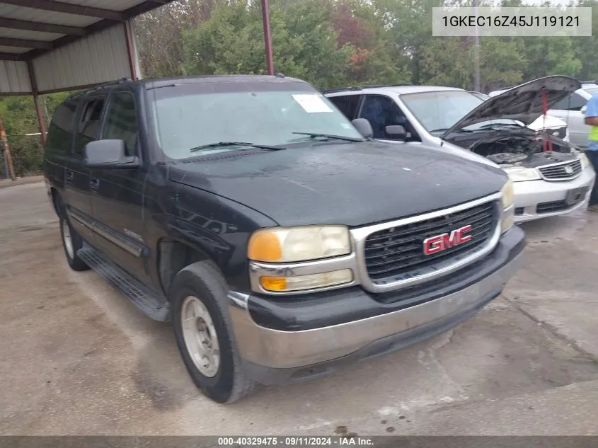 2005 GMC Yukon Xl 1500 Sle VIN: 1GKEC16Z45J119121 Lot: 40329475