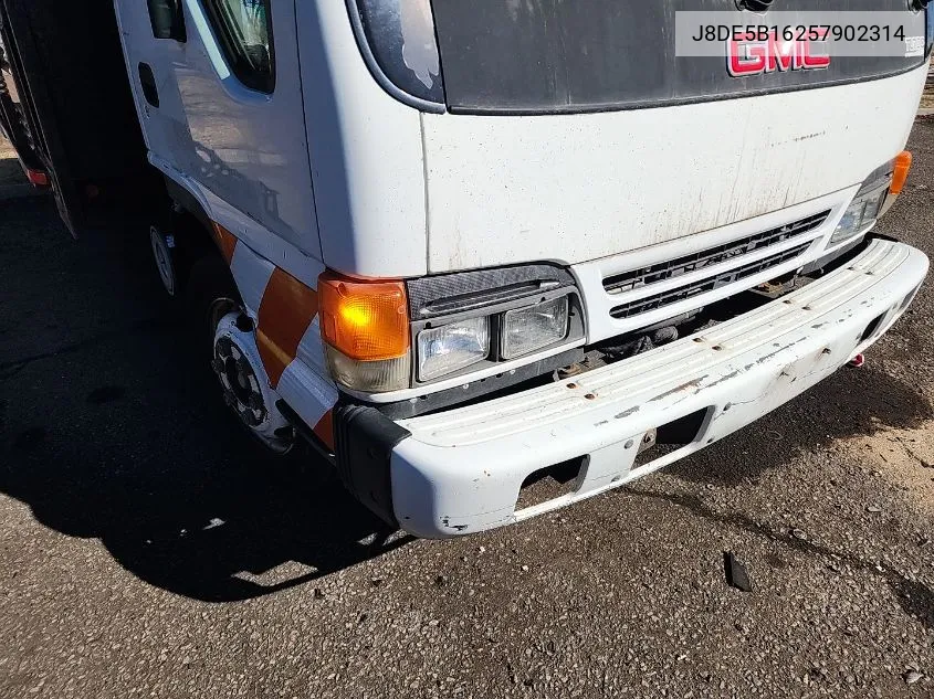 J8DE5B16257902314 2005 GMC W5500 Dsl Reg