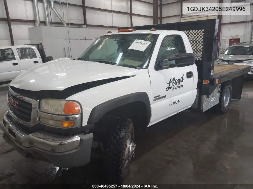 2005 GMC Sierra 3500 Chassis VIN: 1GDJK34205E249996 Lot: 40495257