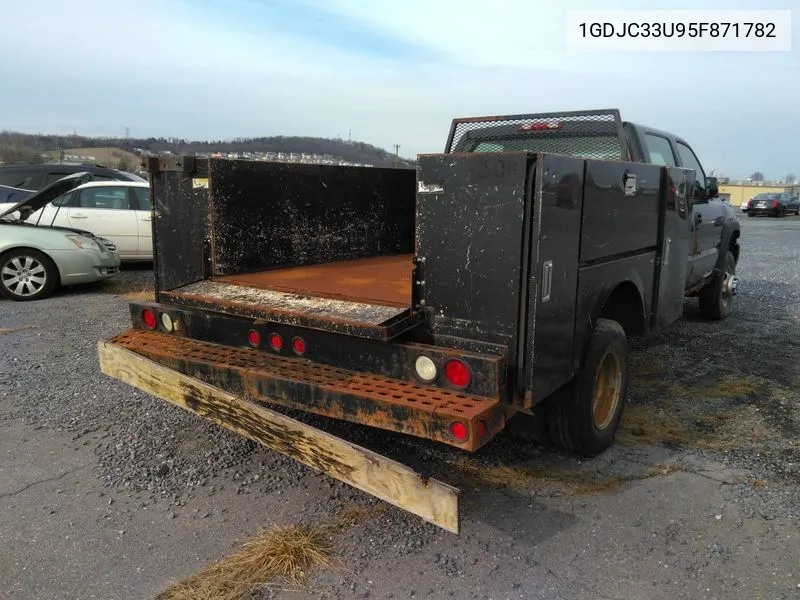 2005 GMC New Sierra C3500 VIN: 1GDJC33U95F871782 Lot: 40618788