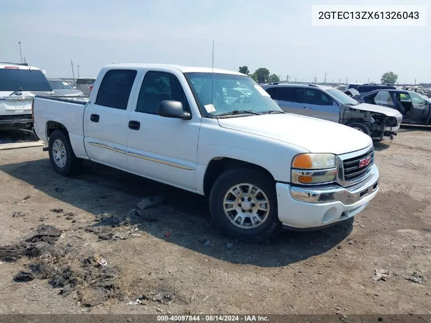 2006 GMC Sierra 1500 Sle1 VIN: 2GTEC13ZX61326043 Lot: 40097844