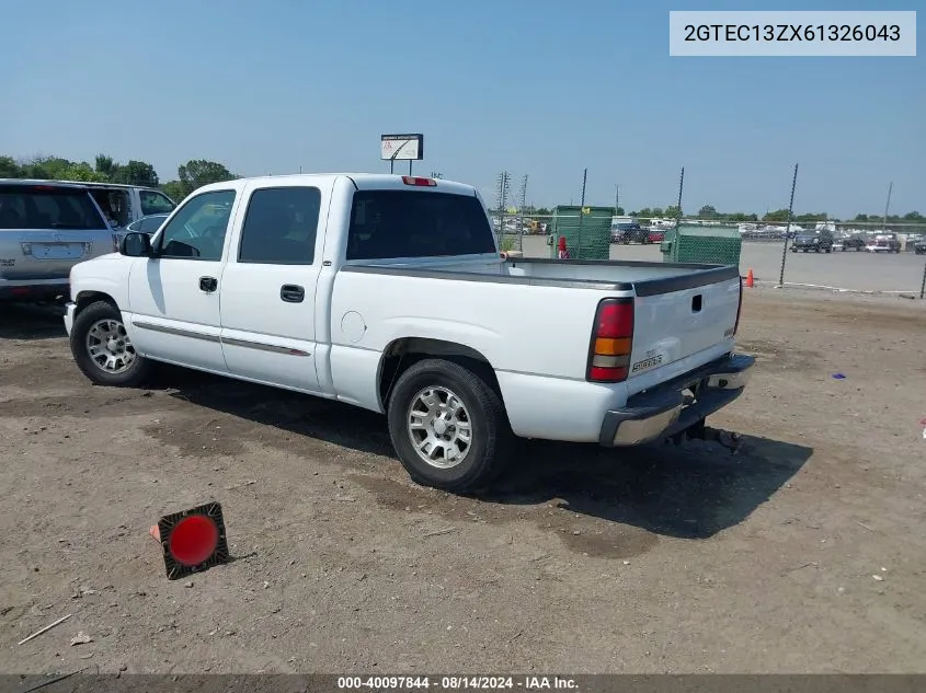 2006 GMC Sierra 1500 Sle1 VIN: 2GTEC13ZX61326043 Lot: 40097844