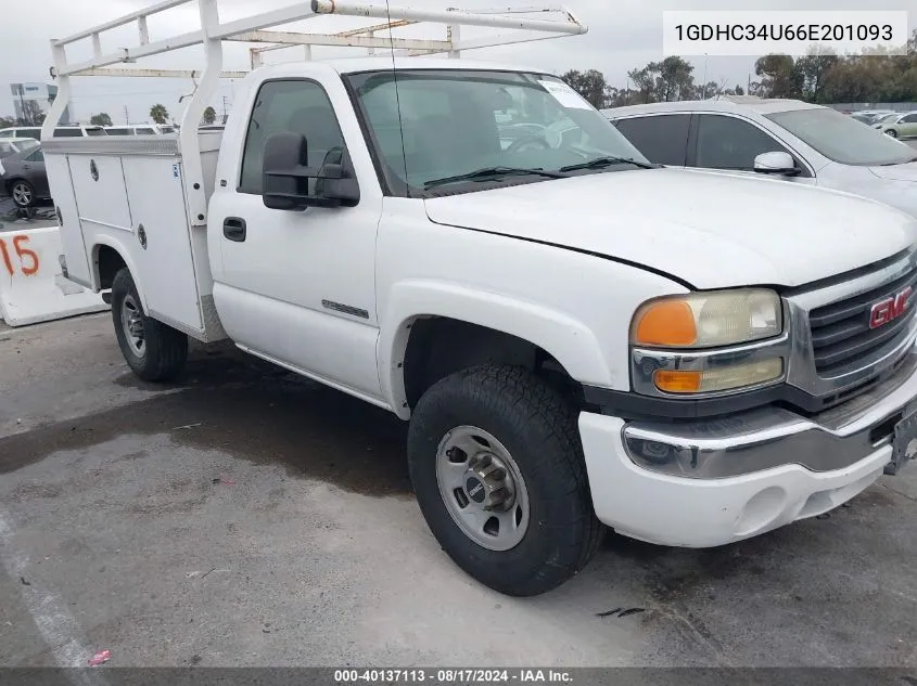 2006 GMC New Sierra C3500 VIN: 1GDHC34U66E201093 Lot: 40137113