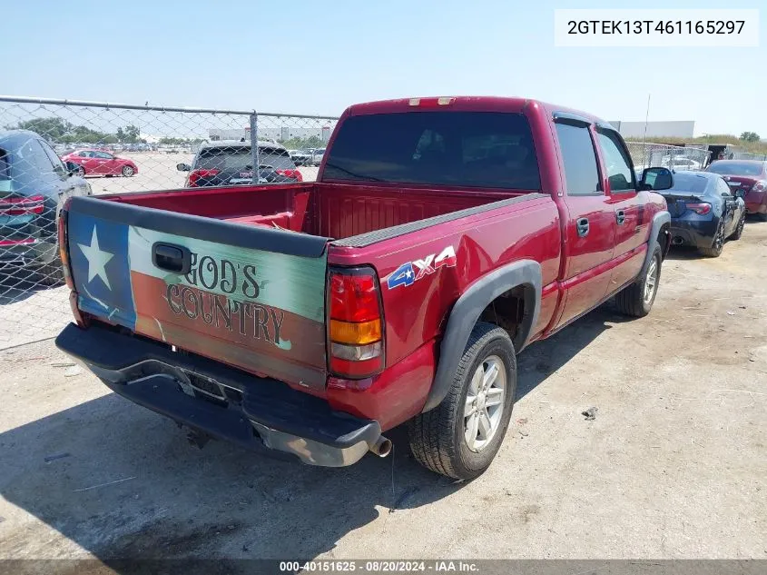 2006 GMC New Sierra K1500 VIN: 2GTEK13T461165297 Lot: 40151625