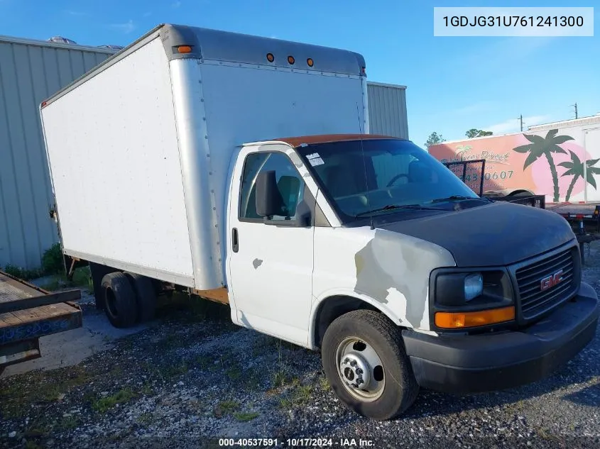 2006 GMC Savana Cutaway Work Van VIN: 1GDJG31U761241300 Lot: 40537591