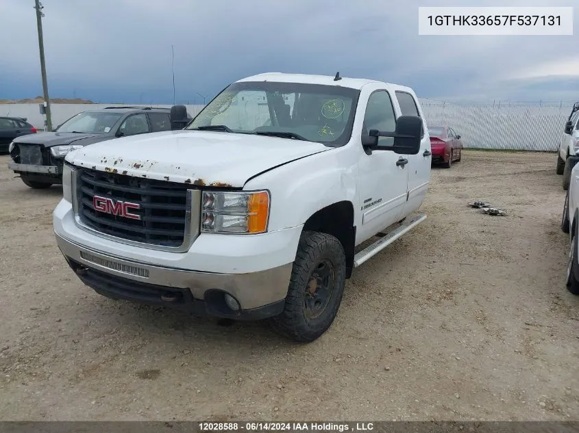 1GTHK33657F537131 2007 GMC Sierra 3500 Sle2