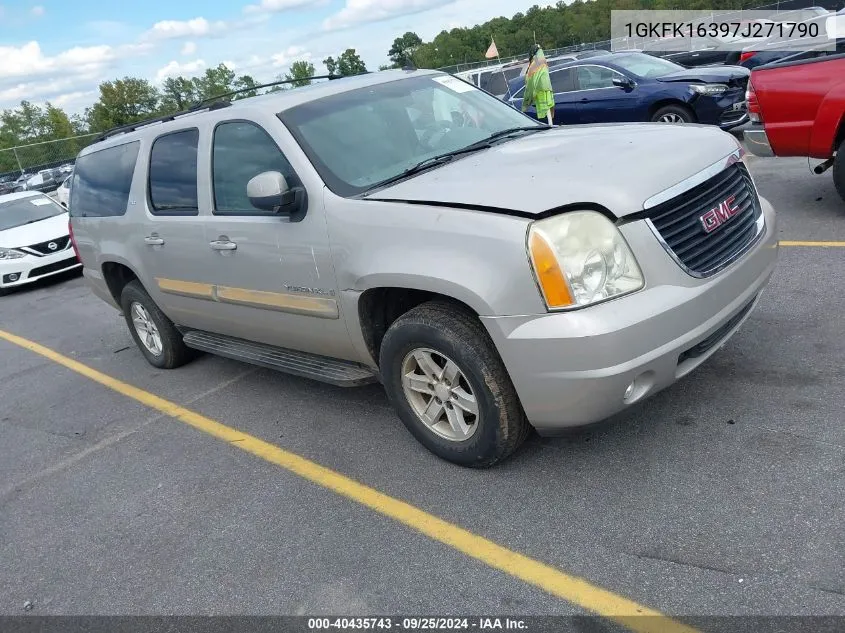 2007 GMC Yukon Xl 1500 Slt VIN: 1GKFK16397J271790 Lot: 40435743