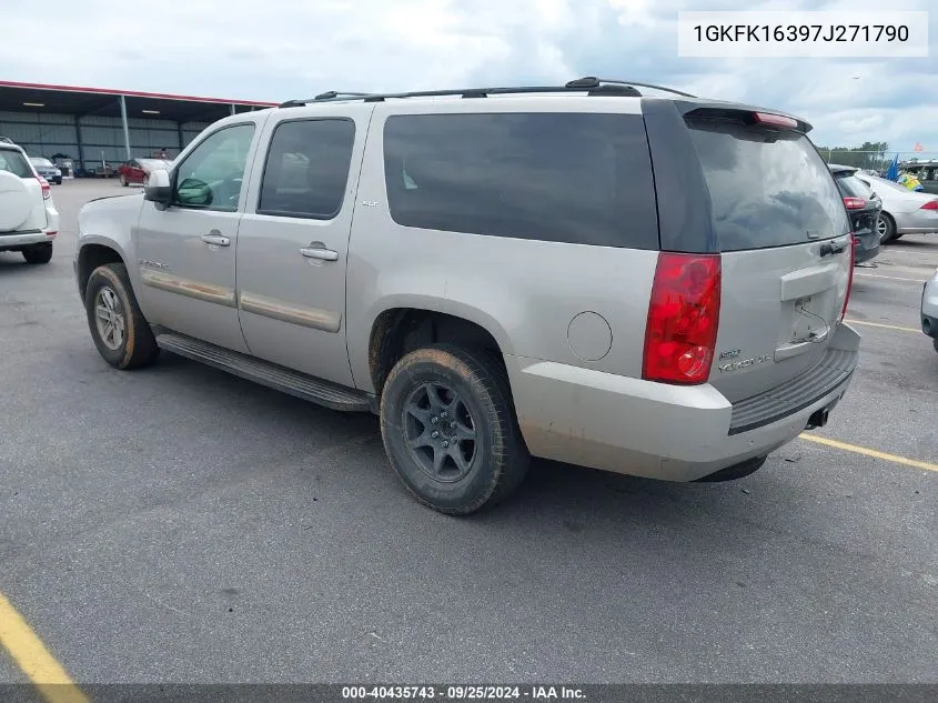 2007 GMC Yukon Xl 1500 Slt VIN: 1GKFK16397J271790 Lot: 40435743